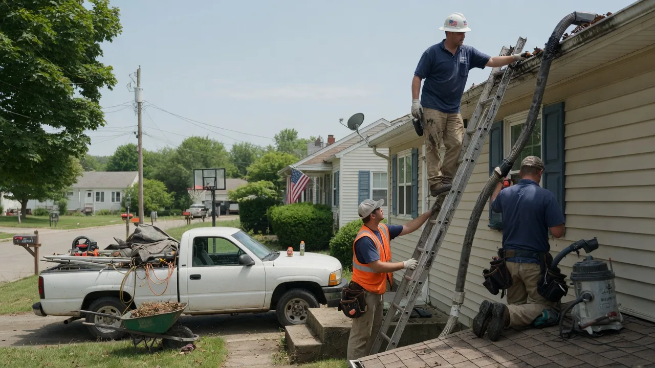 Gutter Installation in Dana, IL near me